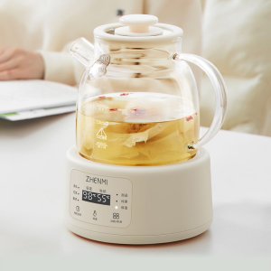 전기 유리 주전자 차탕기 분유 커피 차 우리기 항온 온도조절 티메이커 1L 포트