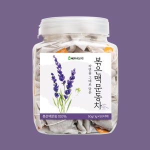 이너블릭 국산 얼음골 볶은 맥문동차 50티백 티 효능 생분해필터 외 23종