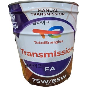 토탈 트렌스미션 FA 75W85W 기어오일 20L