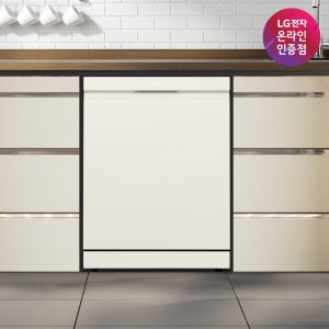 LG 디오스 오브제컬렉션 식기세척기 DFE5BGE 1등급 14인용 프리스탠딩