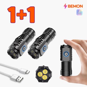 40g 초경량 손전등 LED 충전식 C타입 후레쉬 해루질 등산