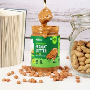 알피노 무설탕 땅콩버터100% 크런치 500g 안전한먹거리 아플라톡신 유럽기준적용
