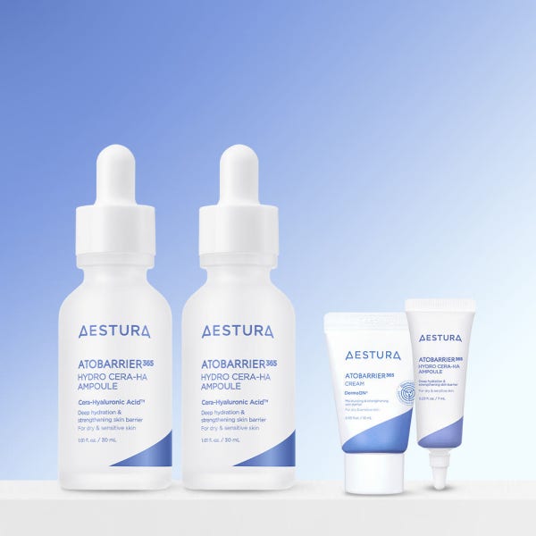 [더블] 에스트라 아토베리어365 세라-히알 속수분앰플 30ml x 2개