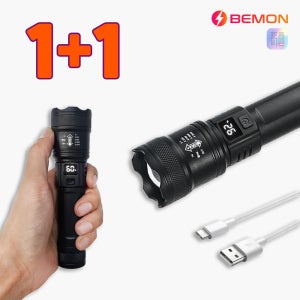 80g 경량 오래가는 LED 충전식 손전등 그립감 괴물 후레쉬 캠핑
