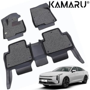 더뉴 K8 매트 카마루 6D 입체 코일매트 1+2열 페이스리프트 하이브리드