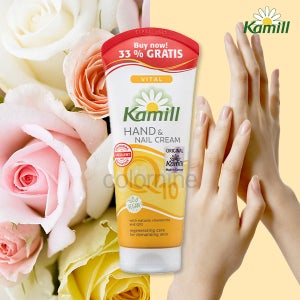 카밀 장미향 바이탈큐텐 핸드크림 100ml 보너스팩 보습 촉촉함 핸드로션