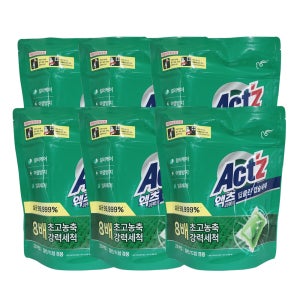 피죤 액츠 퍼펙트 캡슐세제 딥클린 28개입, 6개