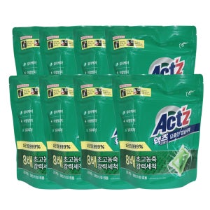 피죤 액츠 퍼펙트 캡슐세제 딥클린 28개입, 8개