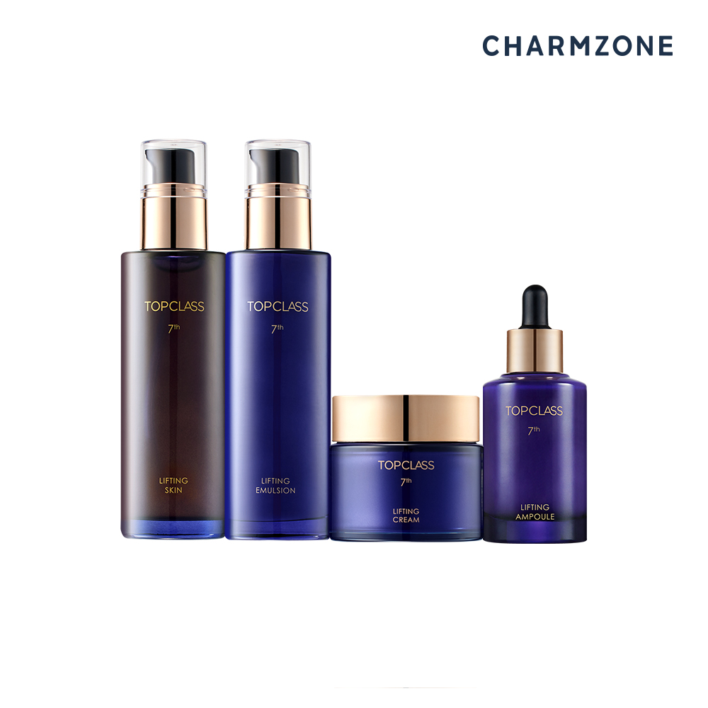 <b>참존</b> 탑클래스 7세대 리프팅 기초세트 4종 스킨+에멀전+앰플+크림