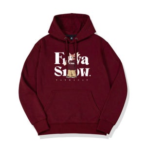 플라바 스노우캣 기모 후드티 M-4XL 빅사이즈 세미 오버핏