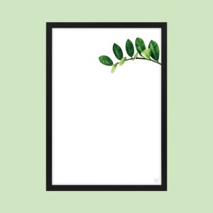 플랜테리어 식물 그림 액자 몬스테라 거실 카페 벽 인테리어 자석 화이트보드 메모보드 칠판