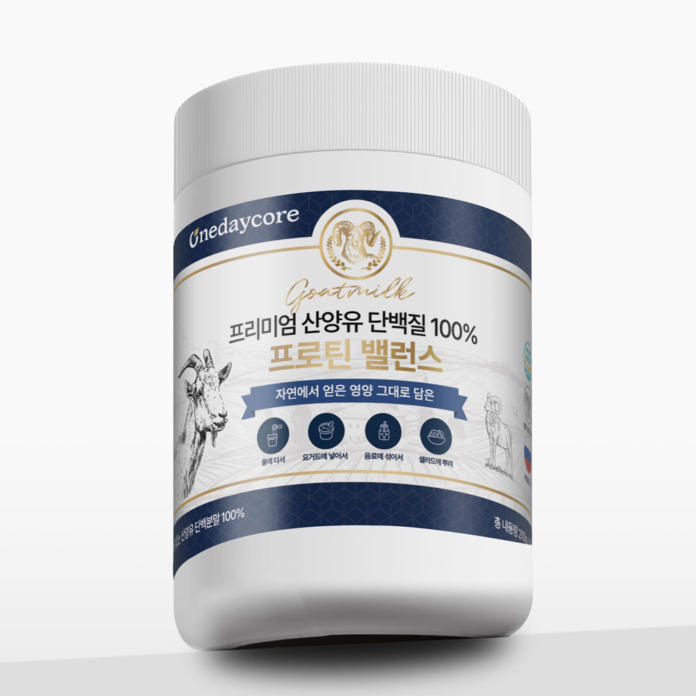 <b>원데이</b>코어 네덜란드 산양유단백질 210g 프로틴 <b>밸런스</b>