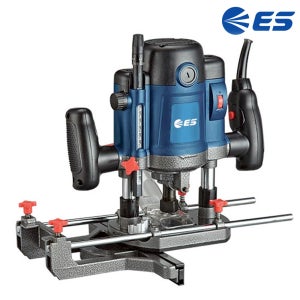 ES 루터기 (유선 1600W) 속도조절 콜렛/6mm,8mm 라우터 트리머 목공 홈파기 공예