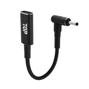 HDTOP C타입 to DC PD100W 노트북 충전 케이블 15CM 3.0x1.0 HT-CL038