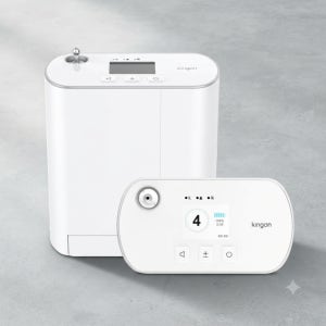 휴대용 의료용 산소발생기 킹온 P2-S4 산소공급기 FDA승인