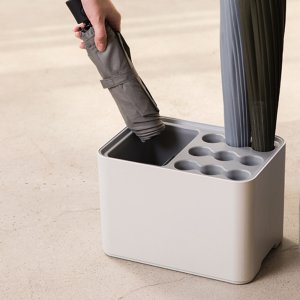 카페 현관 신발장 우산 정리 꽂이함 15구