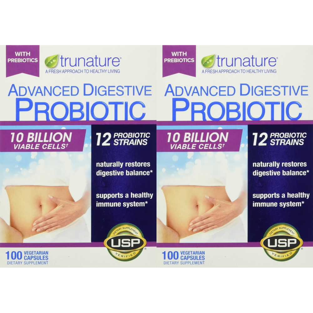 <b>TruNature</b> 어드밴스트 프로바이오틱스 100캡슐X2개
