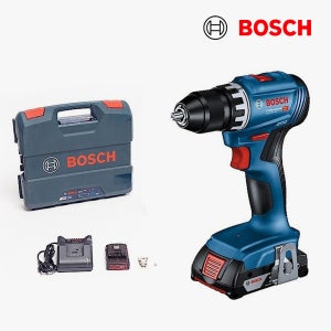 보쉬 충전 드릴 드라이버세트 GSR18V-45 전동드릴 BL 무선 배터리 2개 18V