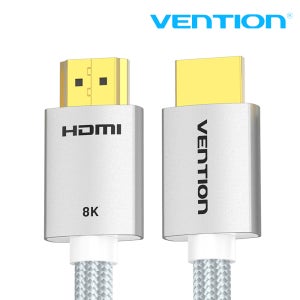 벤션 HDMI 2.1 모니터 케이블 8K 해상도 TV 아이언실버 2m, 1개