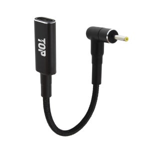 HDTOP C타입 to DC PD100W 노트북 충전 케이블 15CM 2.5x0.7 HT-CL045