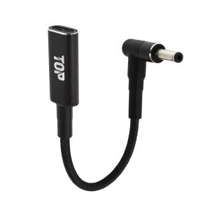 HDTOP C타입 to DC PD100W 노트북 충전 케이블 15CM 4.0x1.35HT-CL047