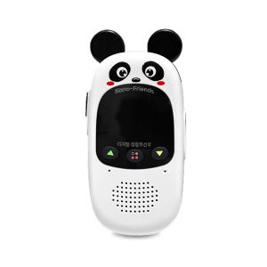 웰컴프렌즈 팬더캐릭터 국내 전파인증획득 디지털생활무전기 웰컴팬더