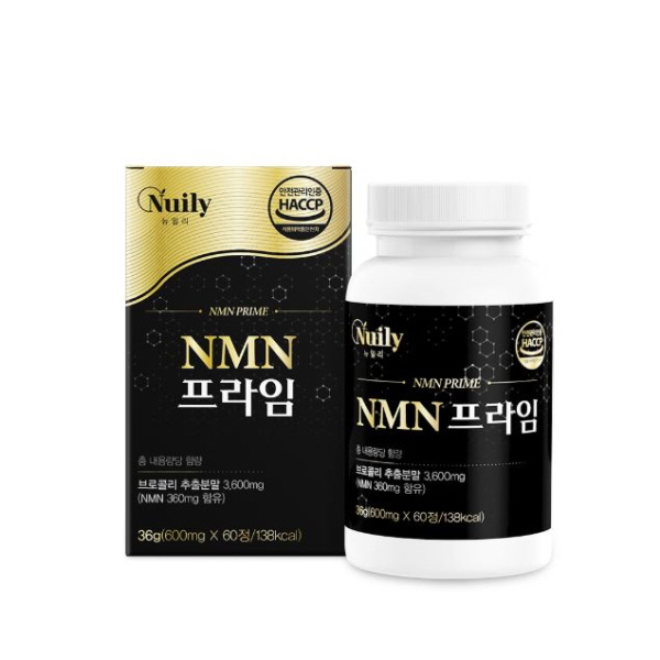 뉴일리 NMN <b>프라임</b> 600mgx60정 엔엠엔 mnm
