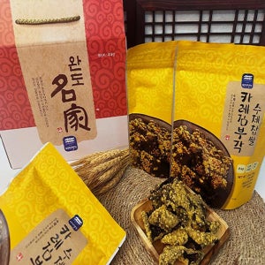 완도명가 수제찹쌀카레김부각선물세트5봉(35gx5봉)