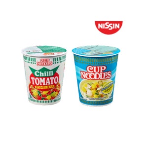 닛신 칠리 토마토 일본 컵라면 71g 외 1종