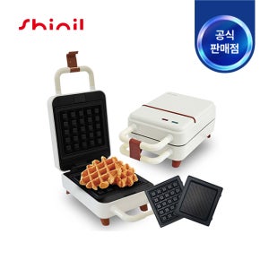 신일전자 와플메이커 SSW-CW600KP(아이보리) 크로플 와플기계 샌드위치 메이커