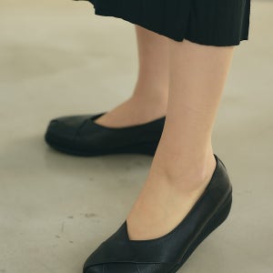 발편한구두 엄마신발 중년 50대 양가죽 성수동수제화 여성단화 빅사이즈4cm