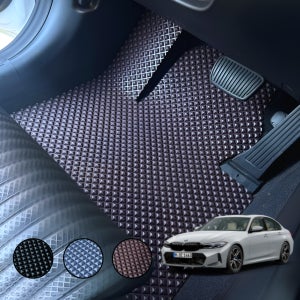 BMW 3시리즈 발매트 에르블록 고무 카매트 방수 발판 1열 운전석+조수석 맞춤제작
