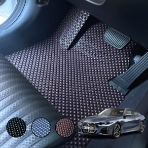 BMW 4시리즈 발매트 에르블록 고무 카매트 방수 발판 1열 운전석+조수석 맞춤제작