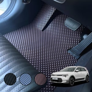 니로 EV 발매트 에르블록 고무 방수 발판 매트 1열 운전석+조수석 맞춤제작