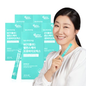 [6개월분] 비타민마을 퍼펙트바이오틱스 더블유 밸런스케어 프로바이오틱스 질 유래 유산균 30포, 6개
