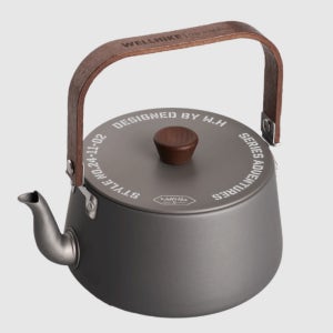 캠핑용 주전자 티타늄 캠핑케틀 티타늄그레이