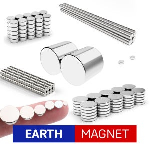 초강력 N35 네오디움 원형자석 (지름 1.5mm-60mm 택1)