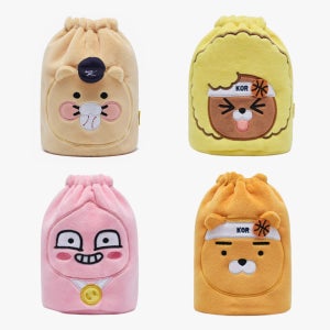 카카오프렌즈 X 프로-스펙스 팀코리아 페이스 파우치 이너백 여행용 가방