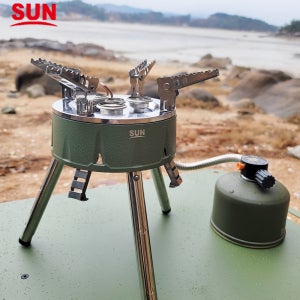 강염버너 국내제작 SUN 초고화력 캠핑 그리들 버너