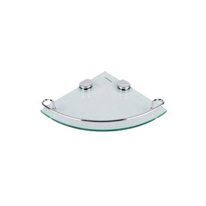 AH BATH 투명 크롬 코너 선반 AH 9407-1
