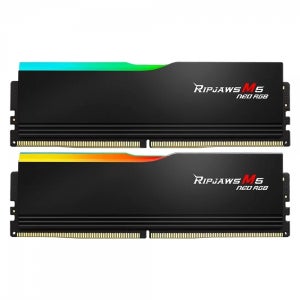 G.SKILL DDR5-6000 CL36 RIPJAWS M5 NEO RGB 블랙 패키지 (64GB(32Gx2))