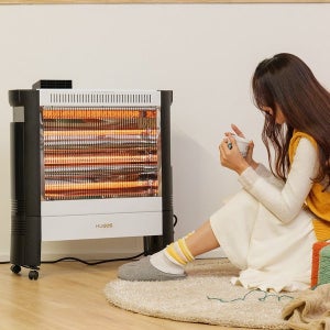 휴고스 전기히터 업소용히터 가정용 절전형난로 BHA-C300 열이좋은 카본히터