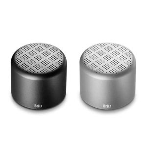 정품미디어 Britz 브리츠 인터내셔널 BZ-A6 블루투스 포터블 휴대용 미니 스피커 블랙 , 실버 국내정품