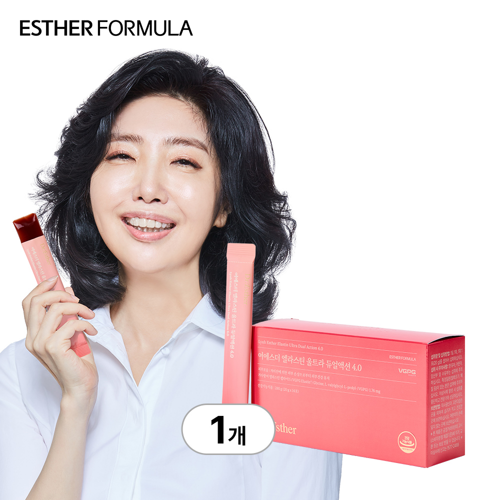 여에스더 기능성 엘라스틴 젤리 울트라 듀얼액션 4.0 20g 14포, 1개