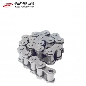 무쏘체인 MSC160-1열 MS160-1열 RS표준형 산업용 롤러체인