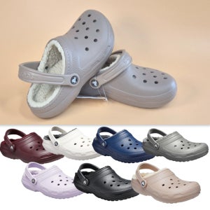 크록스 클래식 라인드 클로그 203591 슬리퍼 털크록스 여성 겨울 털신 안감 방한 양털 신발