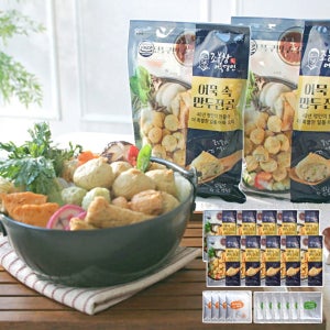 조봉창 어묵명인 어묵속 만두전골 10팩 2세트 어만두 탕 국 밀키트
