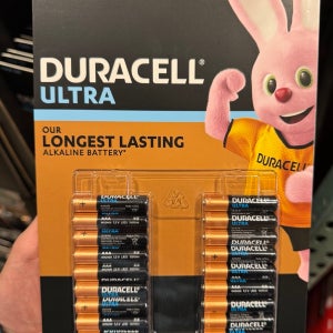 듀라셀 DURACELL 울트라알카라인 건전지 AAA 20개세트