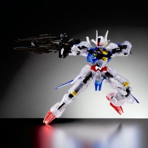 반다이 건담 모필슈트 G프레임 FA 건담 에어리얼 클리어 버전
