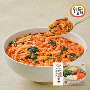 쉐프스토리 야채비빔밥 335g x 3개